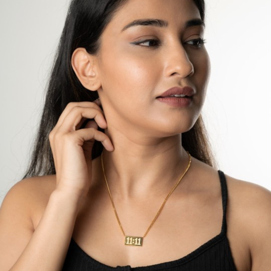 Guardian Angel 11:11 Anti-Tarnish Pendant Necklace