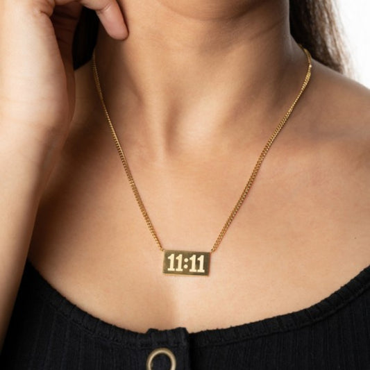 Guardian Angel 11:11 Anti-Tarnish Pendant Necklace