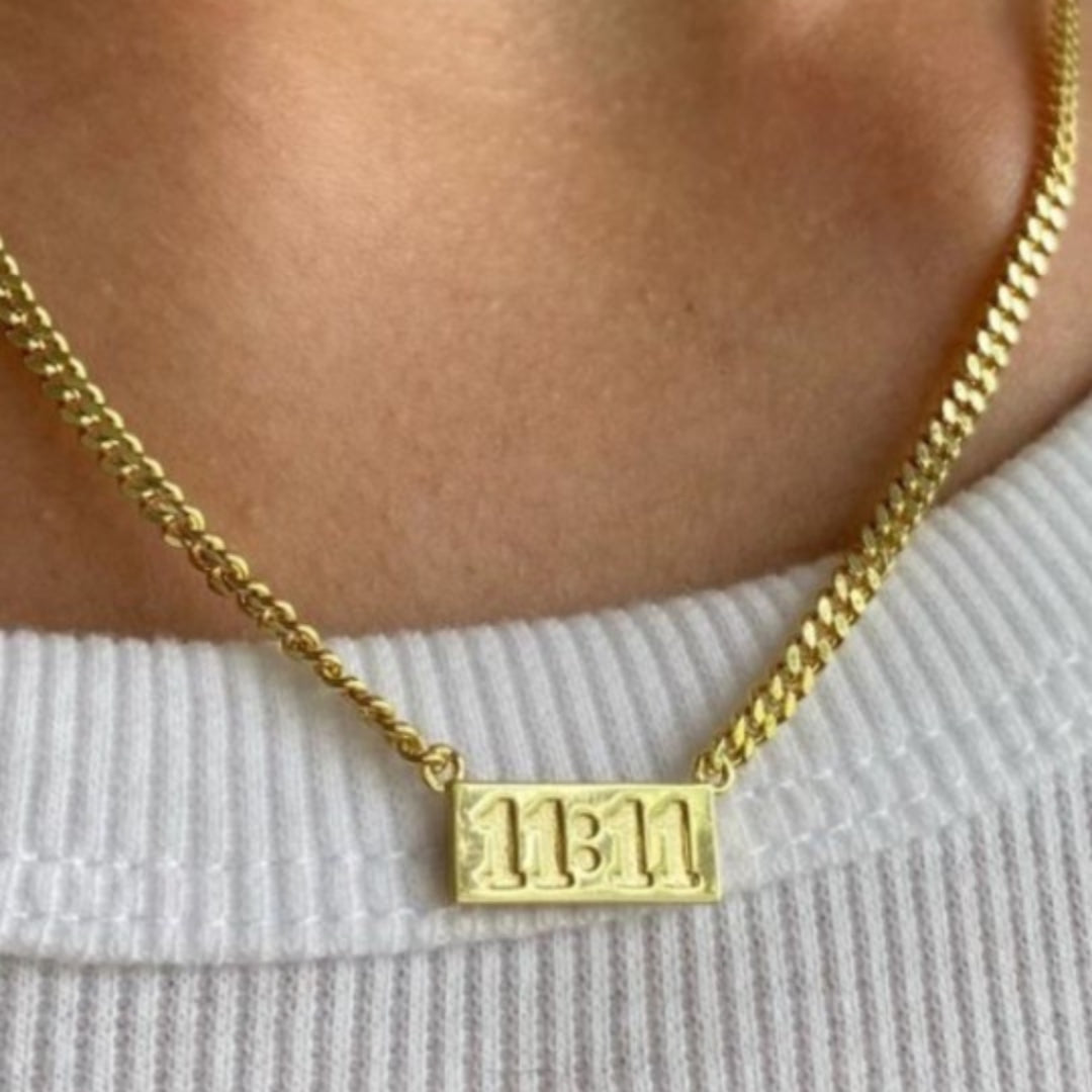 Guardian Angel 11:11 Anti-Tarnish Pendant Necklace