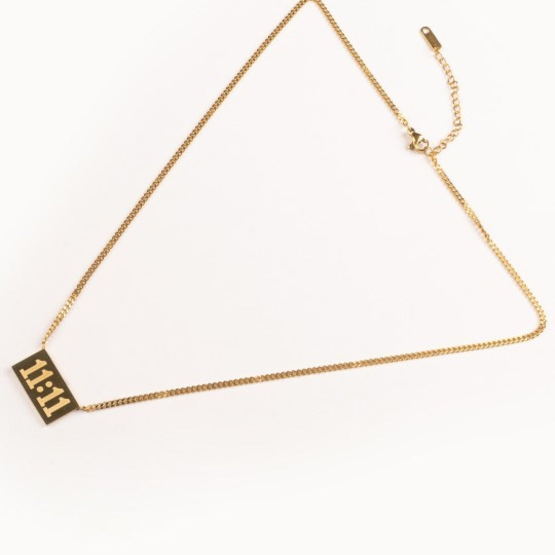 Guardian Angel 11:11 Anti-Tarnish Pendant Necklace