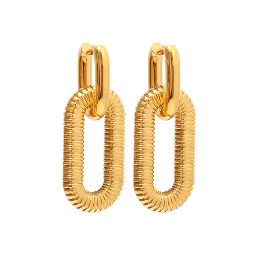 Lyra Earrings - 18K Demi Fine Anti Tarnish Earrings