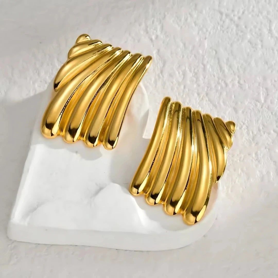 Serina Earrings - 18k Gold Plated Earrings