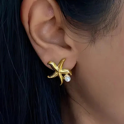 Starfish Earring Studs