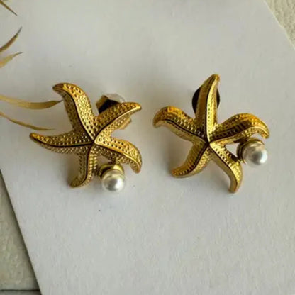 Starfish Earring Studs